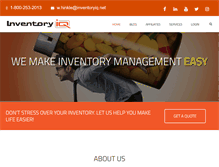 Tablet Screenshot of inventoryiq.net